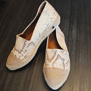 Franco Sarto Canvas Snack Print Espadrilles